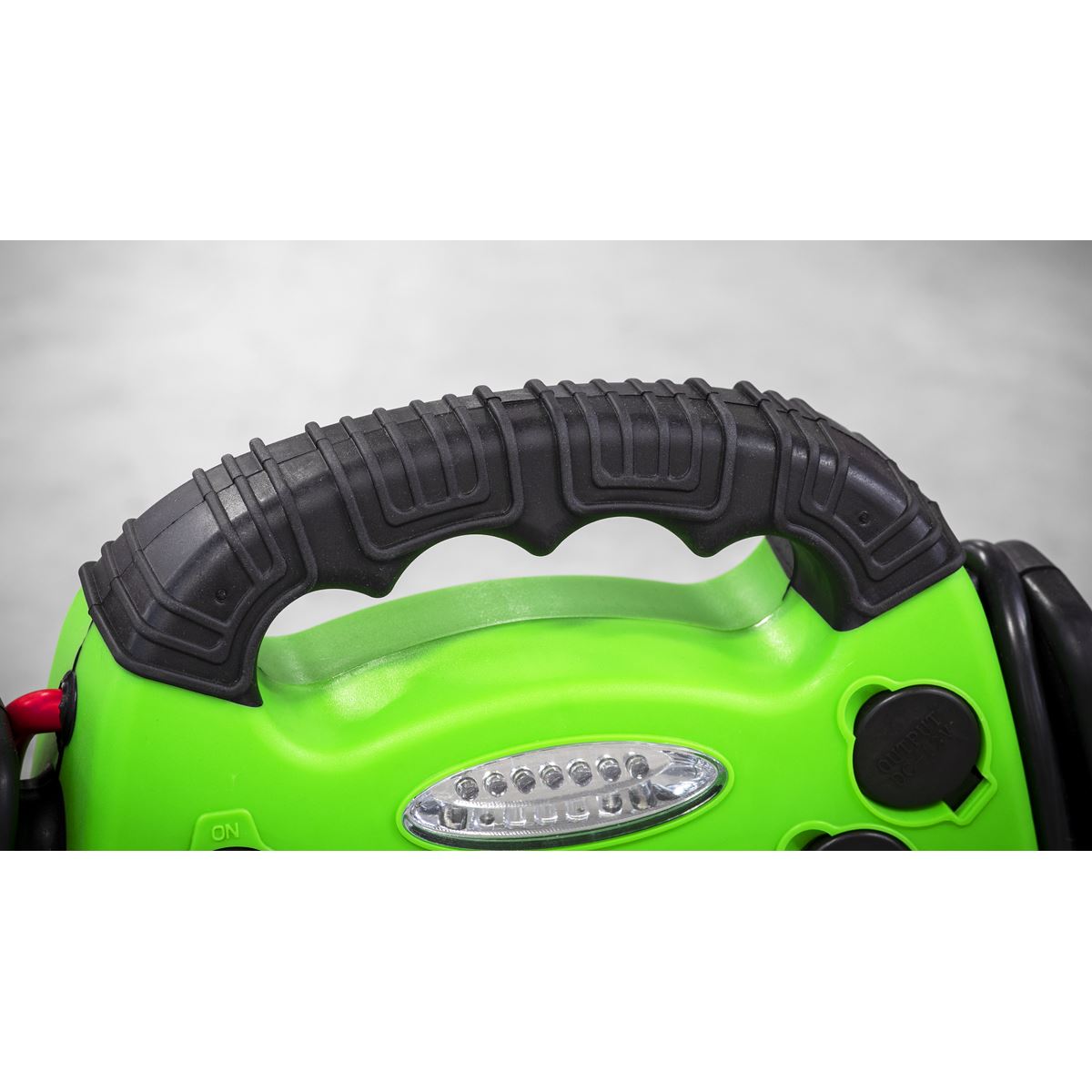 Sealey RoadStart&reg; Emergency Jump Starter 12V 900 Peak Amps Hi-Vis Green RS1312HV