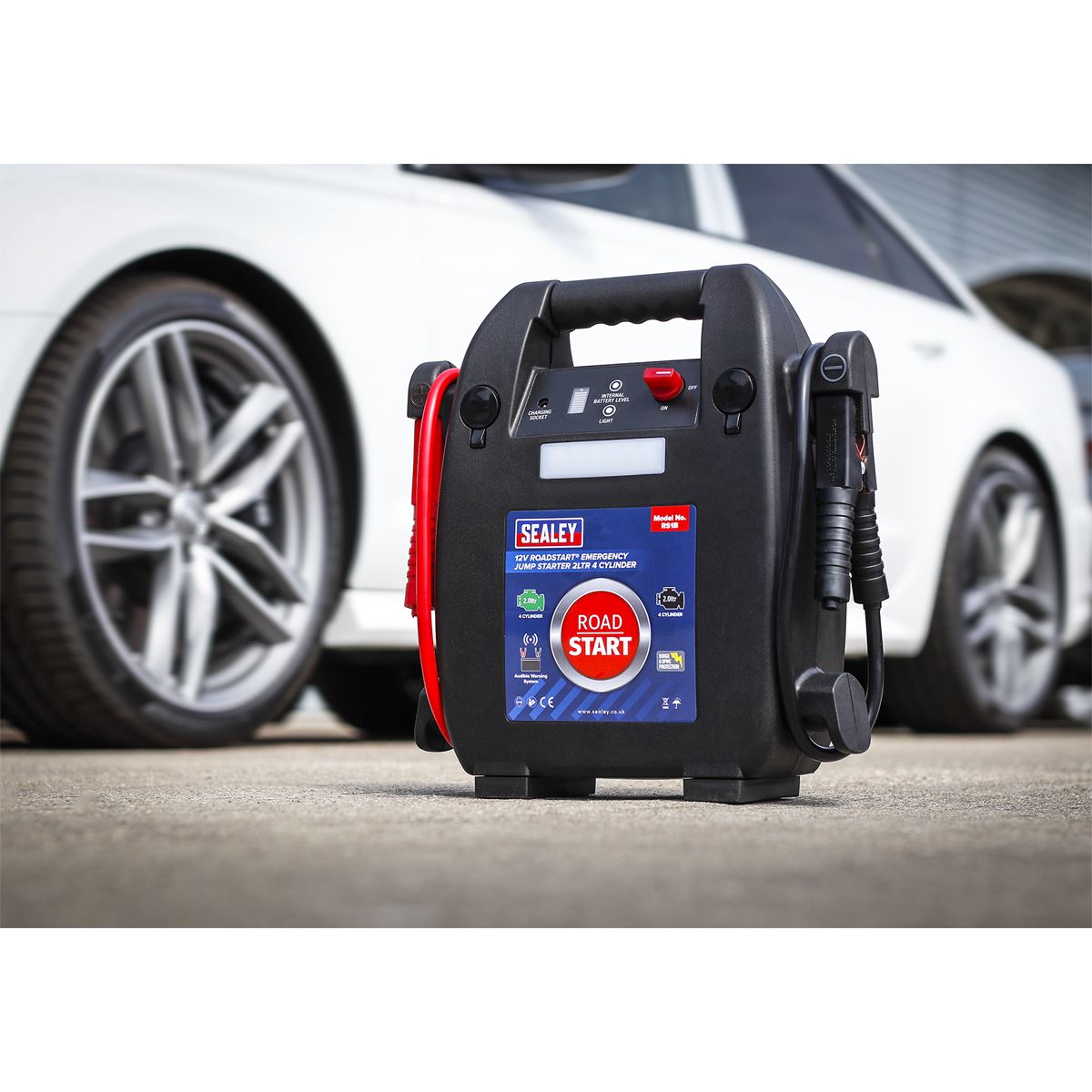 Sealey RoadStart&reg; Emergency Jump Starter 12V 2L 4-Cylinder RS1B