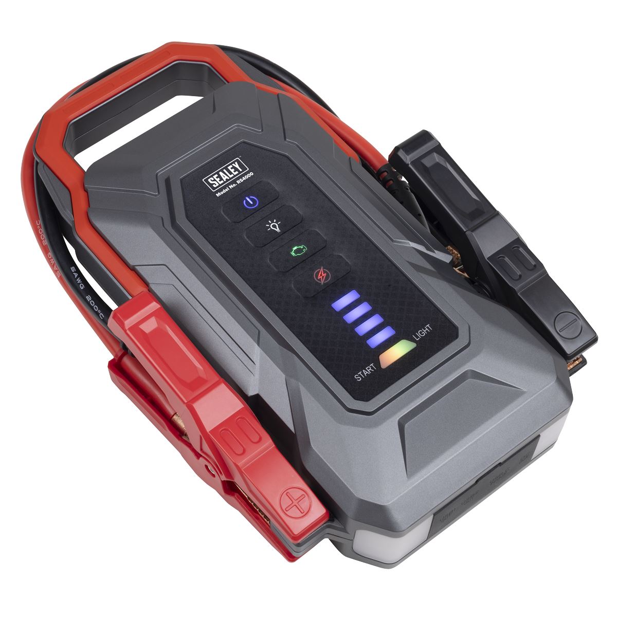 Sealey RoadStart 12V Jump Starter Power Pack 4000A 32,000mAh Battery RS4000