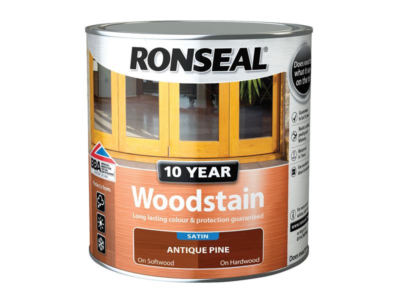 Ronseal 10 Year Woodstain Antique Pine 750ml RSL10WSAP750