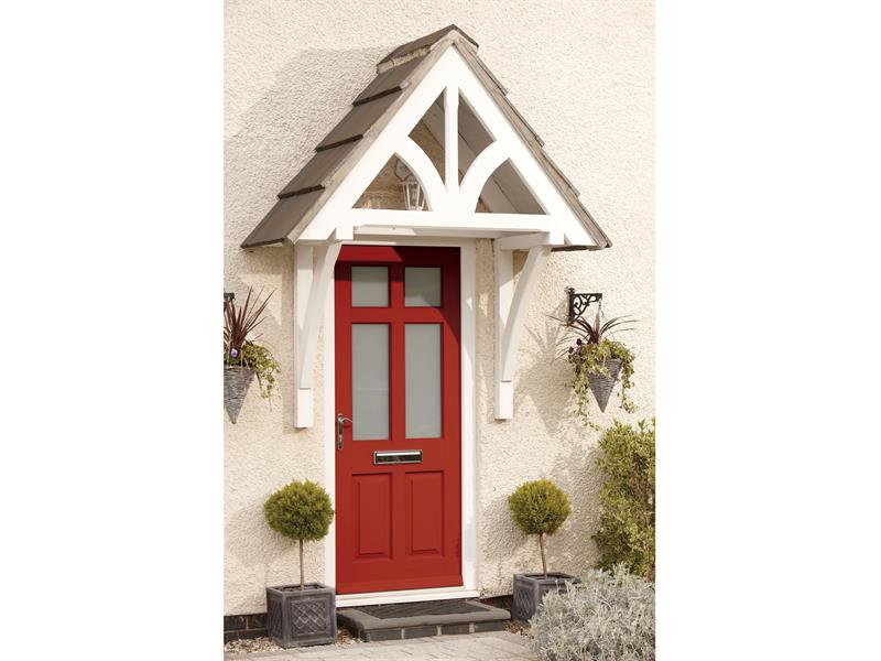 Ronseal 10 Year Weatherproof Wood Paint Royal Red Gloss 750ml RSL38776