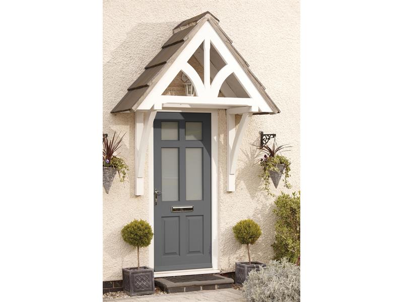 Ronseal 10 Year Weatherproof Wood Paint Grey Satin 2.5 litre RSL38796
