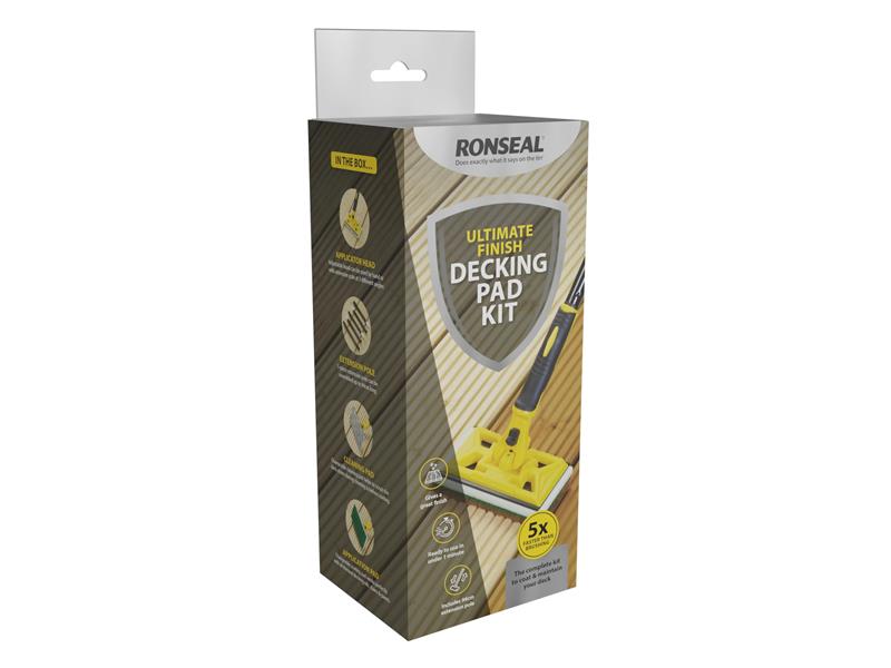 Ronseal Ultimate Finish Decking Pad Kit RSLDA