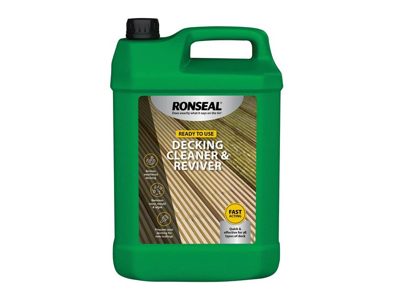 Ronseal Decking Cleaner & Reviver 5 litre RSLDC
