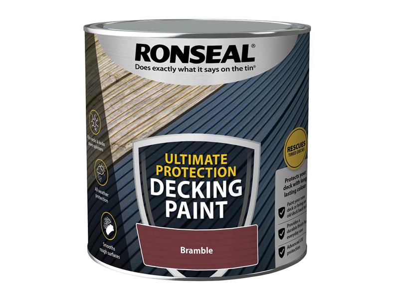 Ronseal Ultimate Protection Decking Paint Bramble 2.5 litre RSLDPB25L