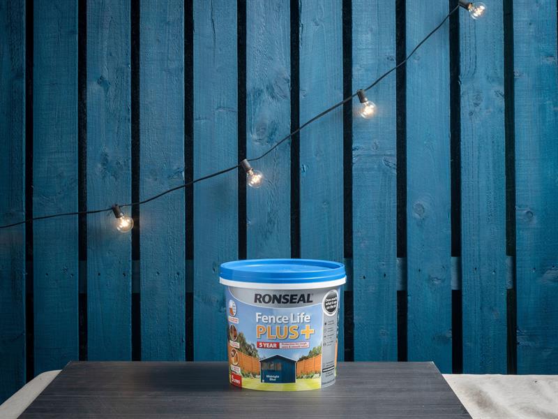 Ronseal Fence Life Plus+ Midnight Blue 5 litre RSLFLPPMB5L