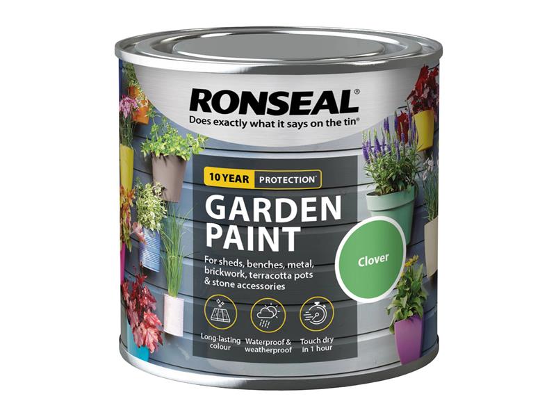 Ronseal Garden Paint Clover 250ml RSLGPC250
