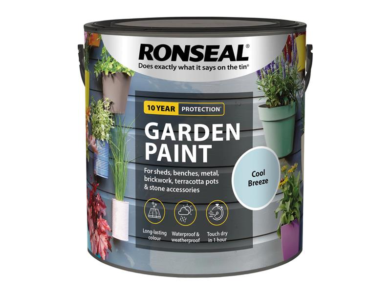 Ronseal Garden Paint Cool Breeze 2.5 litre RSLGPCDB25L