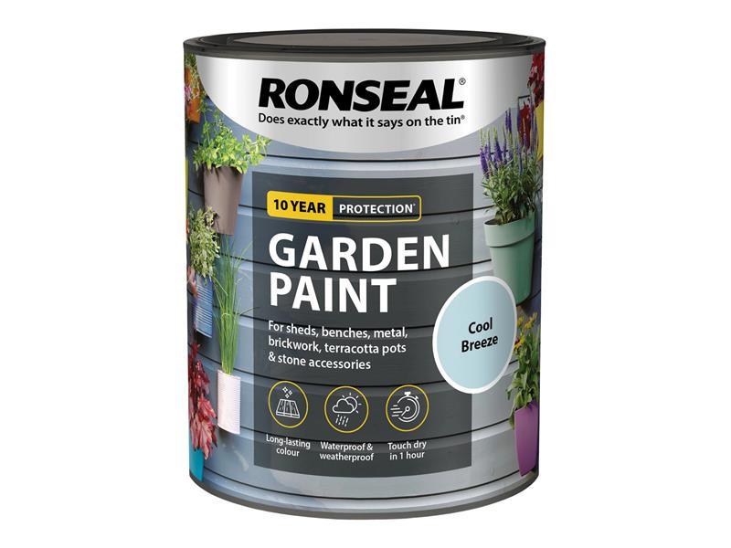 Ronseal Garden Paint Cool Breeze 750ml RSLGPCDB750