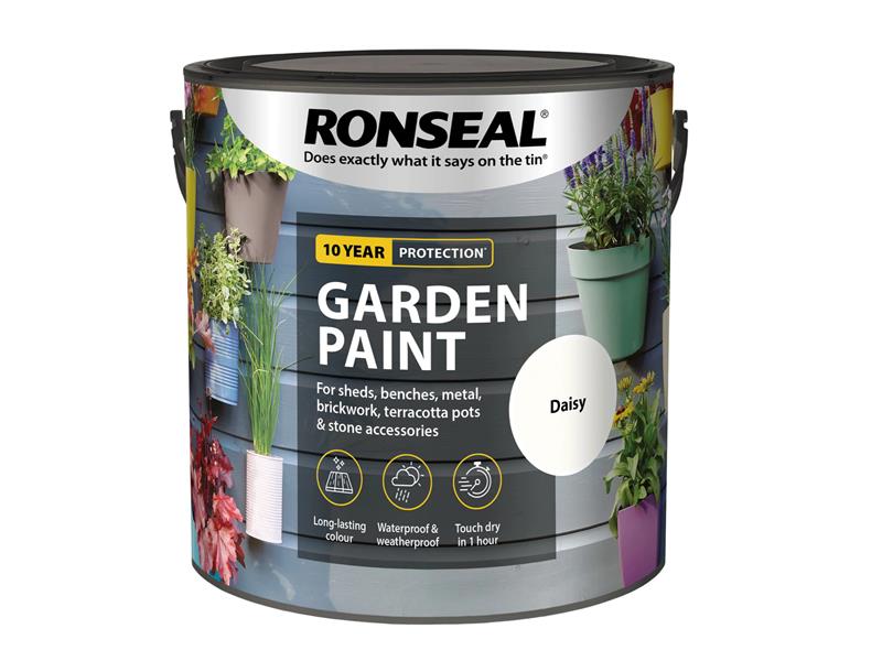 Ronseal Garden Paint Daisy 2.5 litre RSLGPD25L