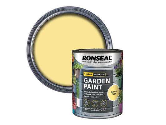 Ronseal Garden Paint Lemon Tree 750ml RSLGPLT750