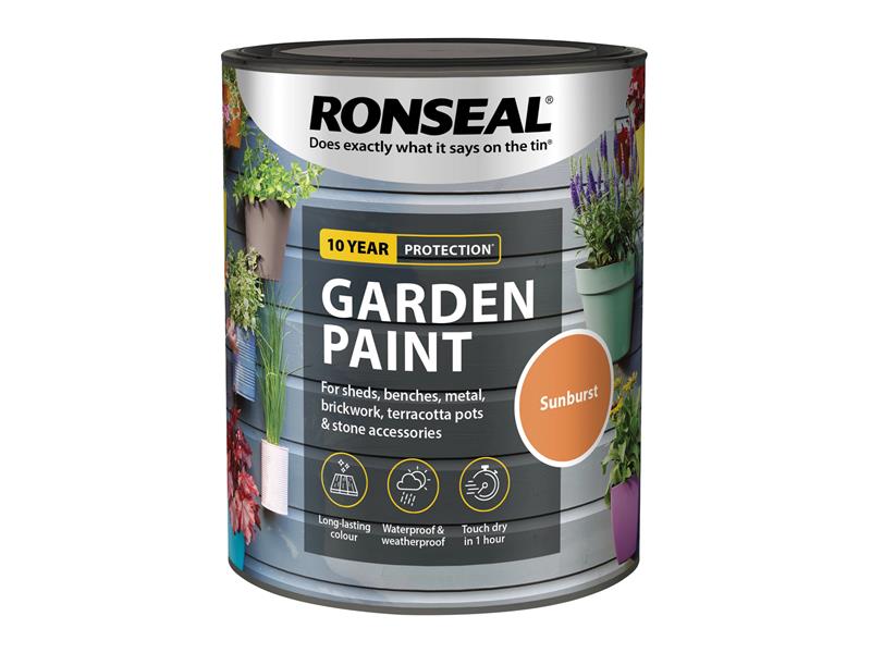 Ronseal Garden Paint Sunburst 750ml RSLGPSB750