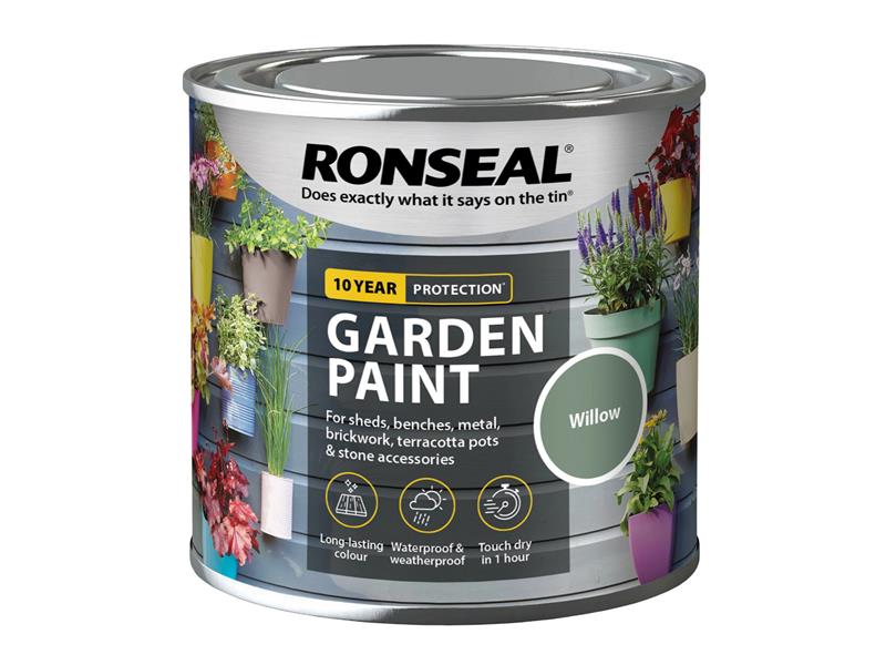 Ronseal Garden Paint Willow 250ml RSLGPW250