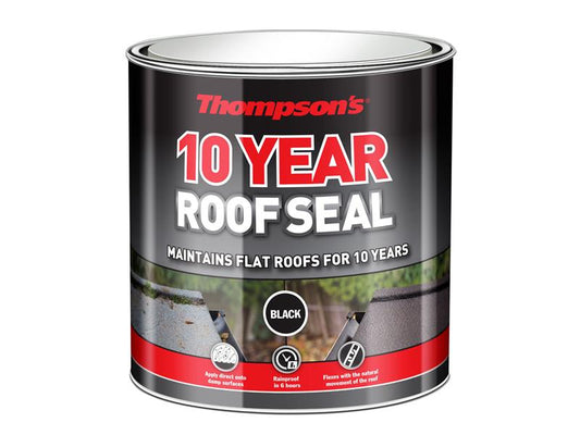 Ronseal Thompson's Roof Seal Black 4 litre RSLHPRSBL4L
