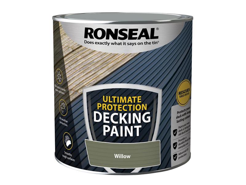 Ronseal Ultimate Protection Decking Stain Willow 2.5 litre RSLNUDSW25L