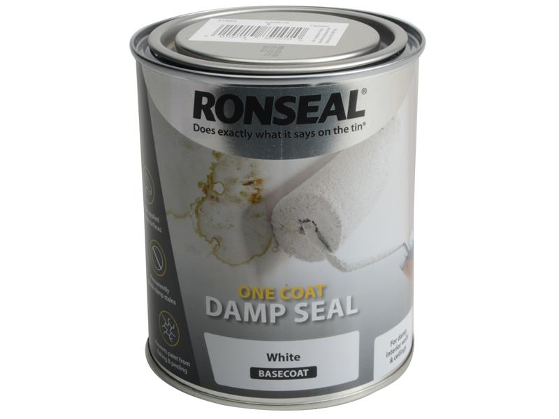 Ronseal One Coat Damp Seal White 750ml RSLOCDSW500