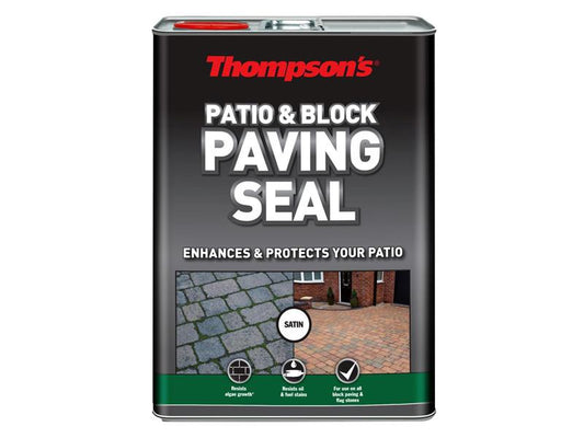 Ronseal Patio & Block Paving Seal Satin 5 litre RSLPBPSS5L