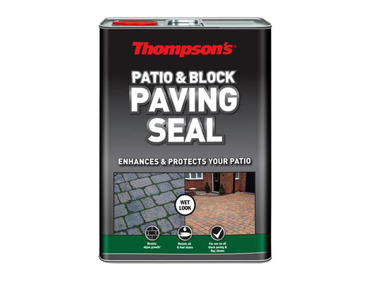 Ronseal Patio & Block Paving Seal Wet Look 5 litre RSLPBPSWL5L