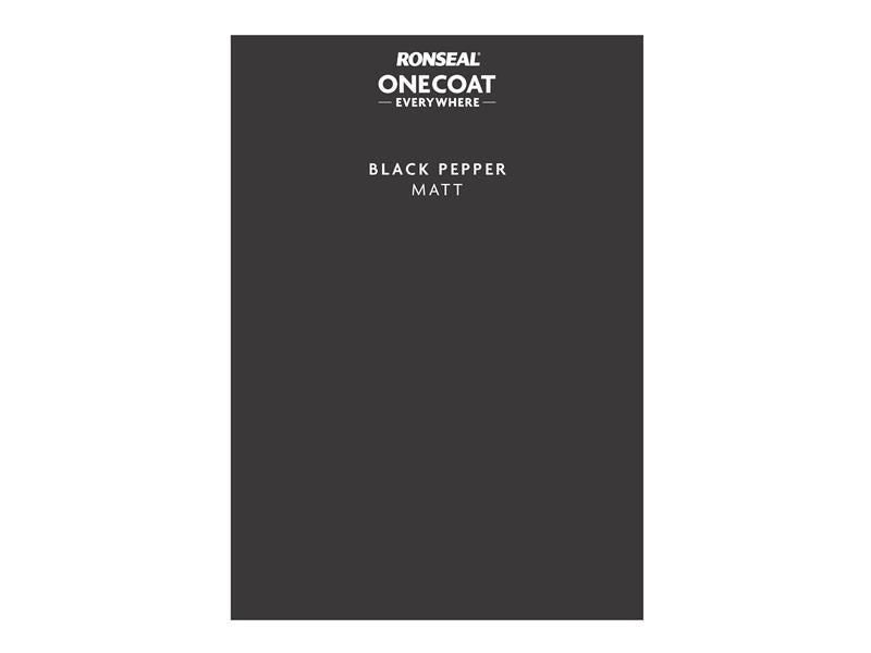 Ronseal Peel & Stick Everywhere Black Pepper RSLPSEBP
