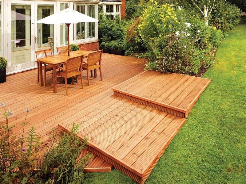Ronseal Quick Drying Decking Stain Country Oak 2.5 litre RSLQDDSCO25L