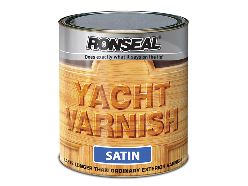 Ronseal Exterior Yacht Varnish Satin 2.5 litre RSLYVS25L