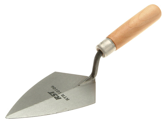R.S.T. Pointing Trowel Philadelphia Pattern Wooden Handle 5in RST1015