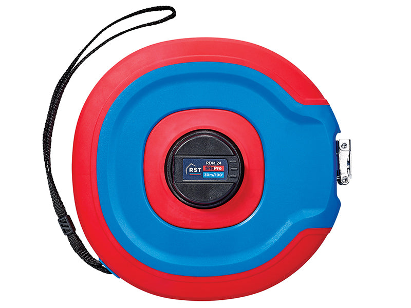 R.S.T. SitePro Fibreglass Tape 30m/100ft (Width 13mm) RSTRDM24