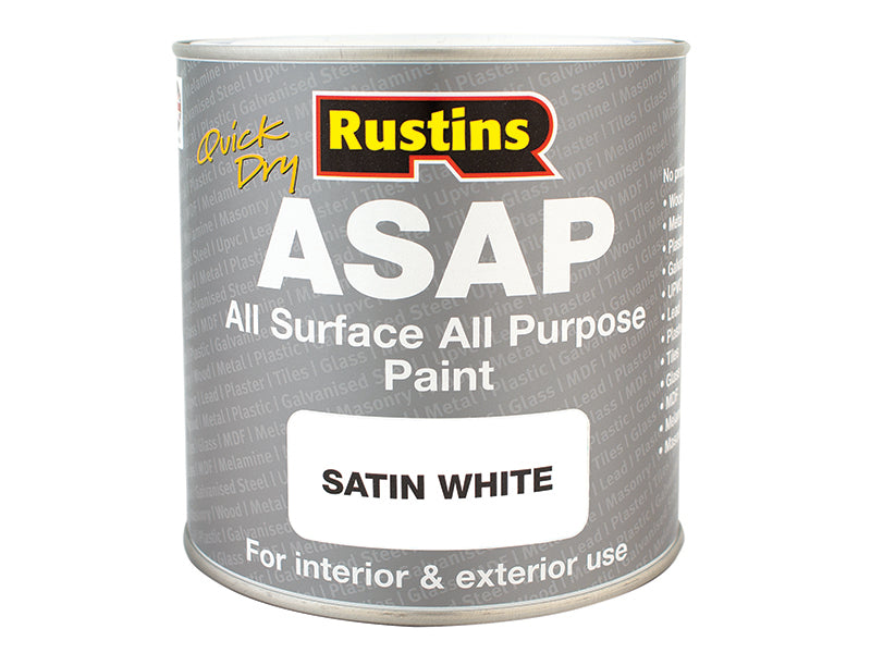 Rustins ASAP Paint White 250ml RUSASAPW250