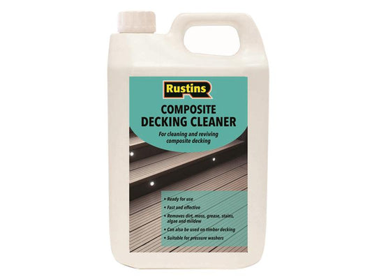 Rustins Composite Decking Cleaner 4 litre RUSCDC4L