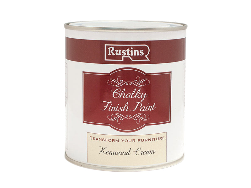 Rustins Chalky Finish Paint Kenwood Cream 250ml RUSCPC250