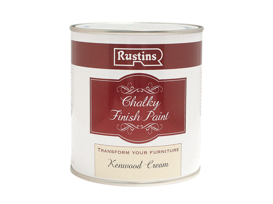 Rustins Chalky Finish Paint Kenwood Cream 250ml RUSCPC250