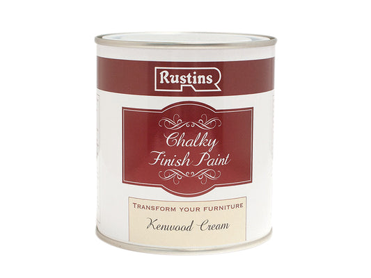 Rustins Chalky Finish Paint Kenwood Cream 500ml RUSCPC500
