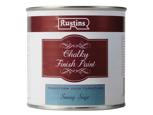 Rustins Chalky Finish Paint Savoy Sage 250ml RUSCPSS250