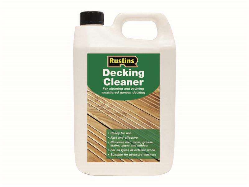 Rustins Decking Cleaner 4 litre RUSDECL4L
