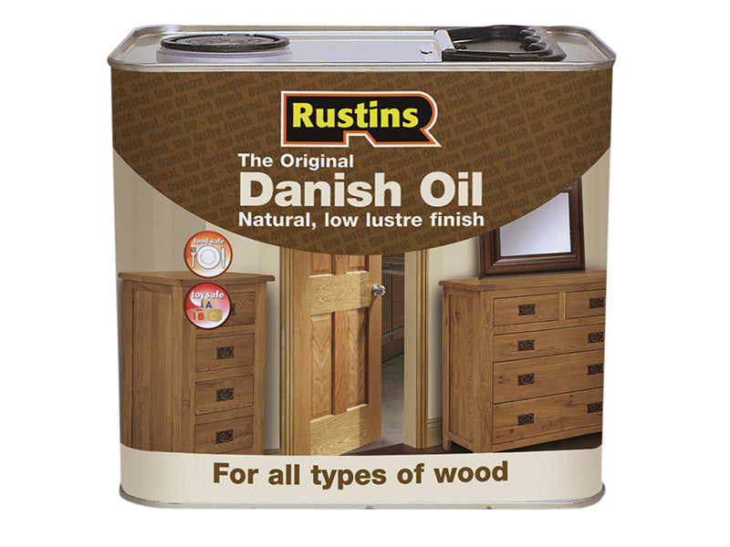 Rustins Original Danish Oil 2.5 litre RUSDO25L
