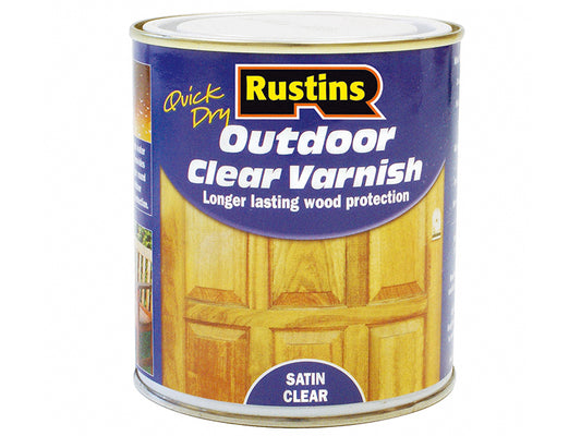Rustins Exterior Varnish Satin 2.5 litre RUSEVS25L