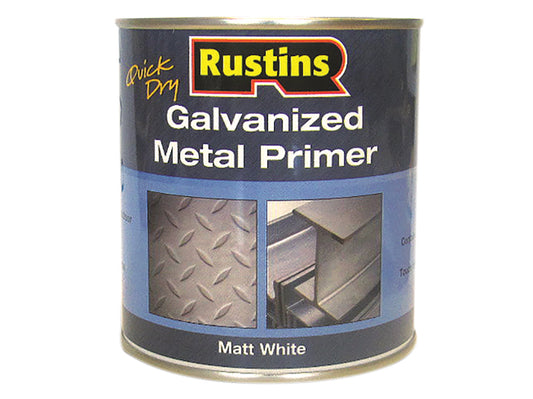 Rustins Galvanized Metal Primer 500ml RUSGP500