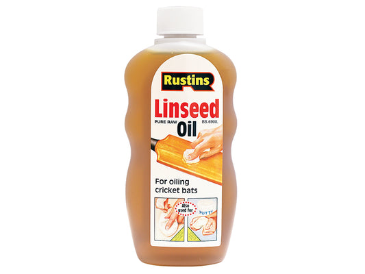 Rustins Raw Linseed Oil 300ml RUSLOR300