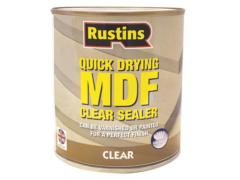 Rustins Quick Drying MDF Sealer Clear 250ml RUSMDFCS250
