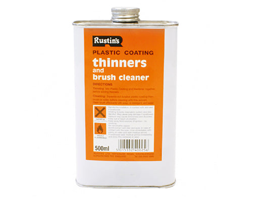 Rustins Plastic Coating Thinners 250ml RUSPCT250