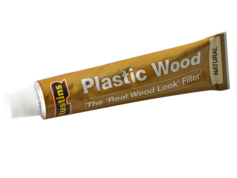 Rustins Plastic Wood Tube Natural 20g RUSPWTUBEN