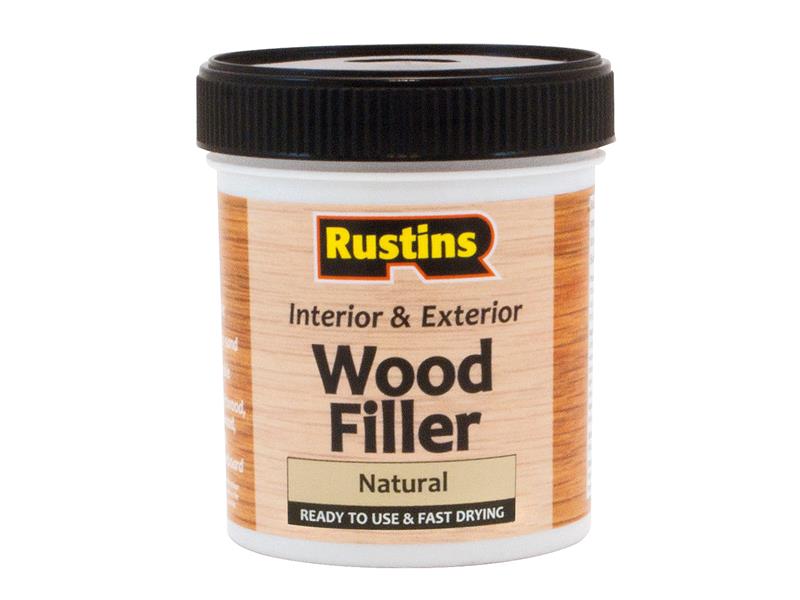 Rustins Acrylic Wood Filler Natural 250ml RUSQDWFN250