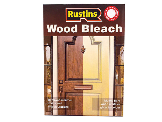 Rustins Wood Bleach Set (A & B Solution 500ml) RUSWBS
