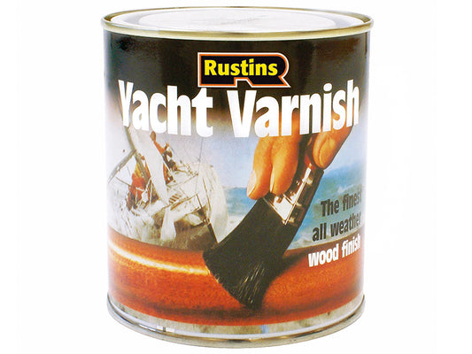Rustins Yacht Varnish Satin 1 litre RUSYVS1L