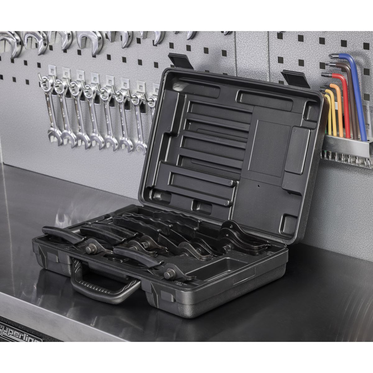 Sealey Circlip Pliers Set 10pc Internal/External S01064