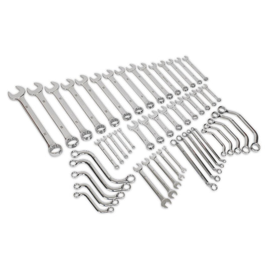 Sealey Multipurpose Spanner Set 50pc Metric S01084