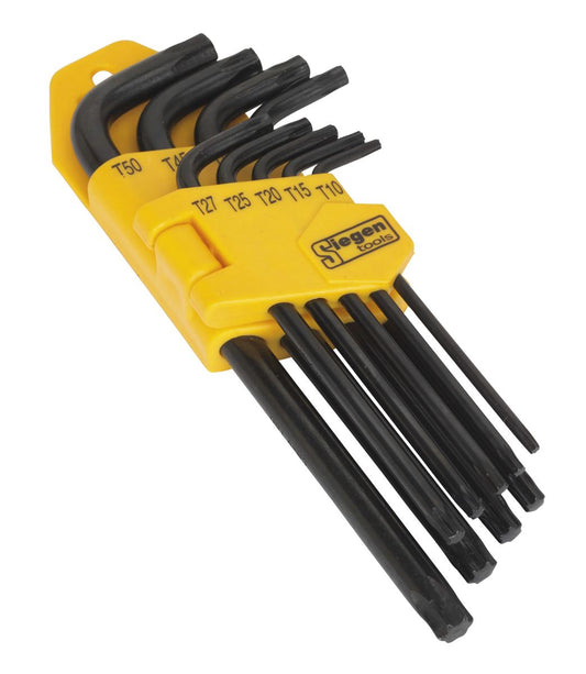Sealey TRX-Star* Key Set 9pc Long S01095
