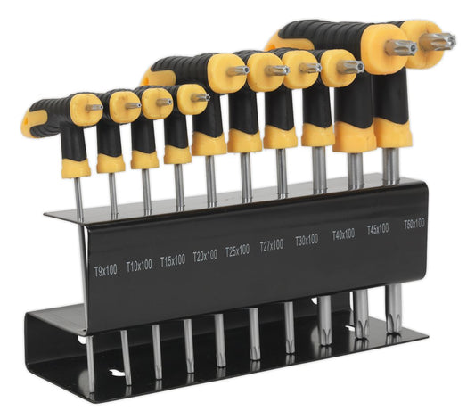 Sealey TRX-Star* Key Set 10pc T-Handle S01151