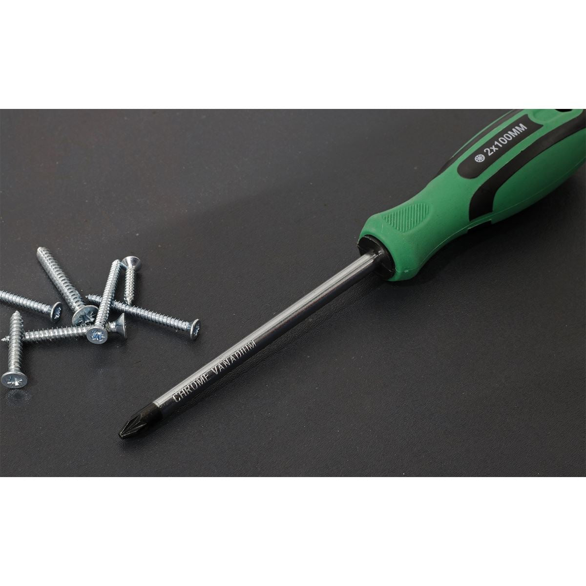 Sealey Screwdriver Pozi #2 x 100mm S01186