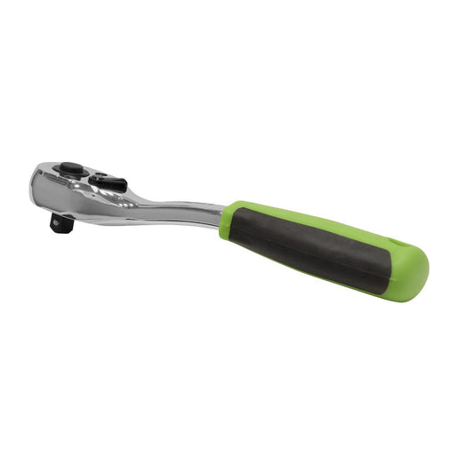 Sealey 1/4"Sq Drive Ratchet Wrench Offset 72 Tooth Length 150mm S01203